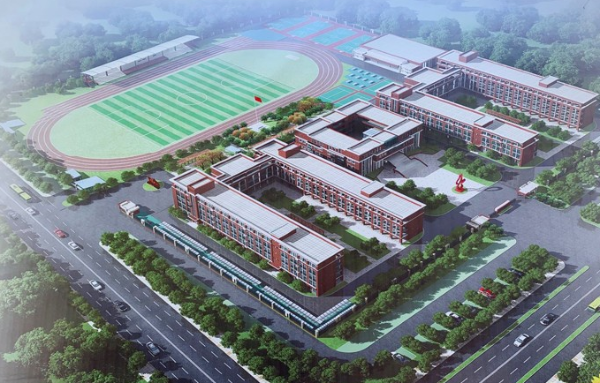 宿州鞋城九年一贯制学校完美竣工